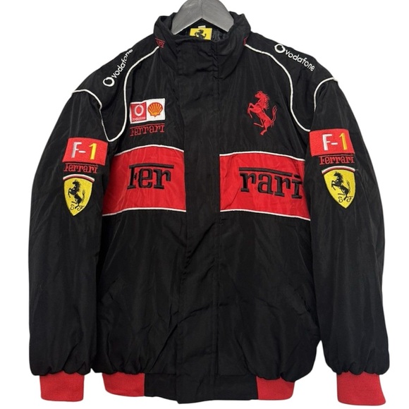 Vintage Y2k Ferrari Racing Formula One Rare Hype Jacket - Picture 2 of 14